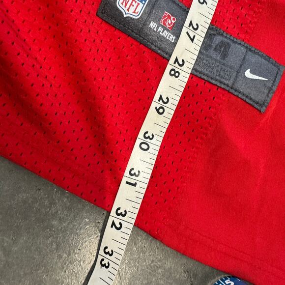 Vintage Y2k San Francisco 49ers Jersey 99 Aldon Smith On Field Jersey Sz 44 Red - Picture 5 of 6